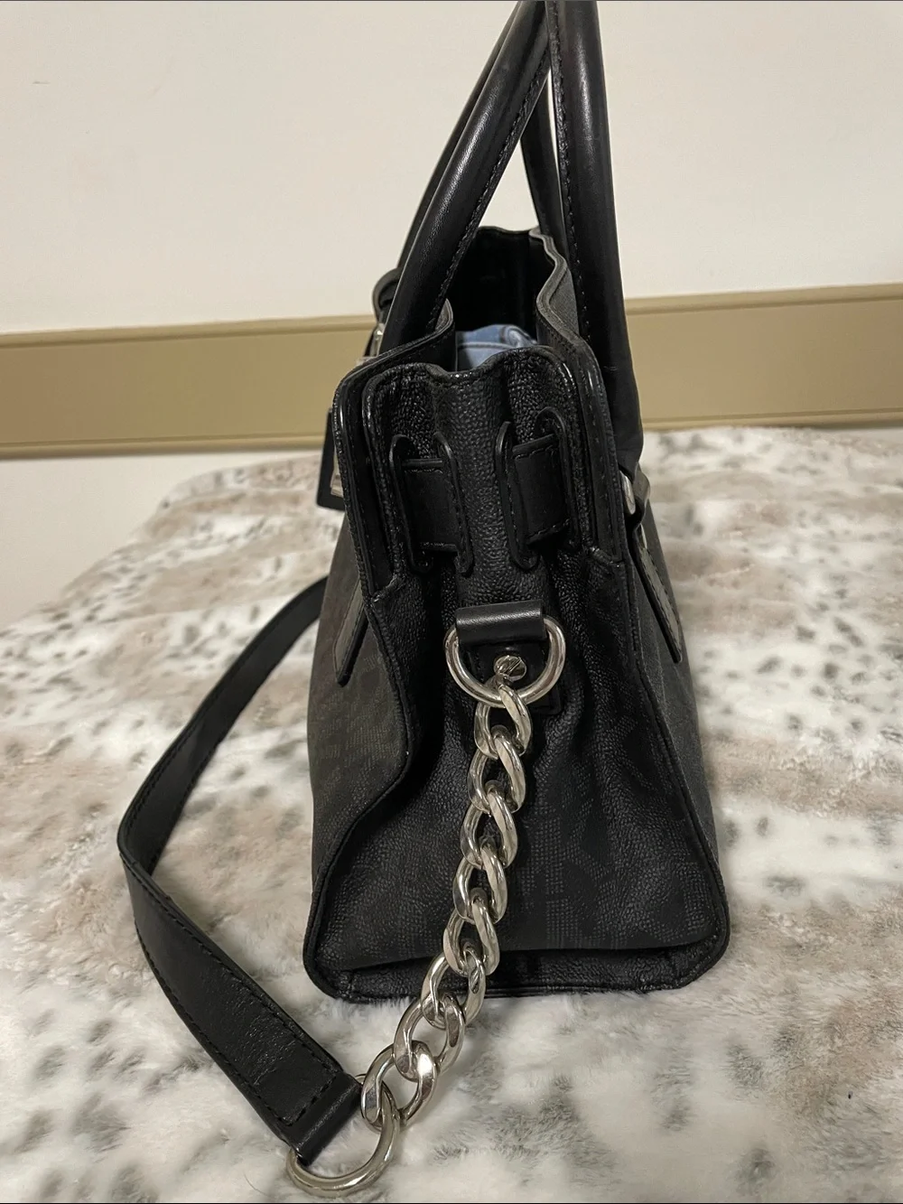 Michael Kors double accent shoulder